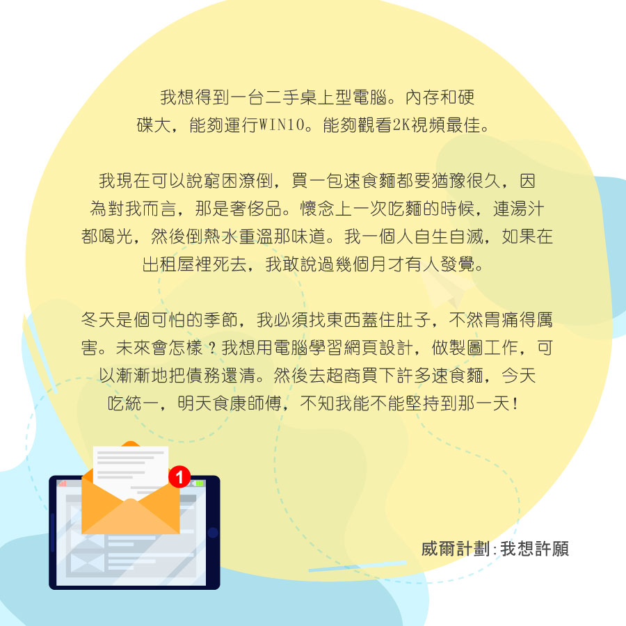 我想許願:生活的考題 :: WilfredP