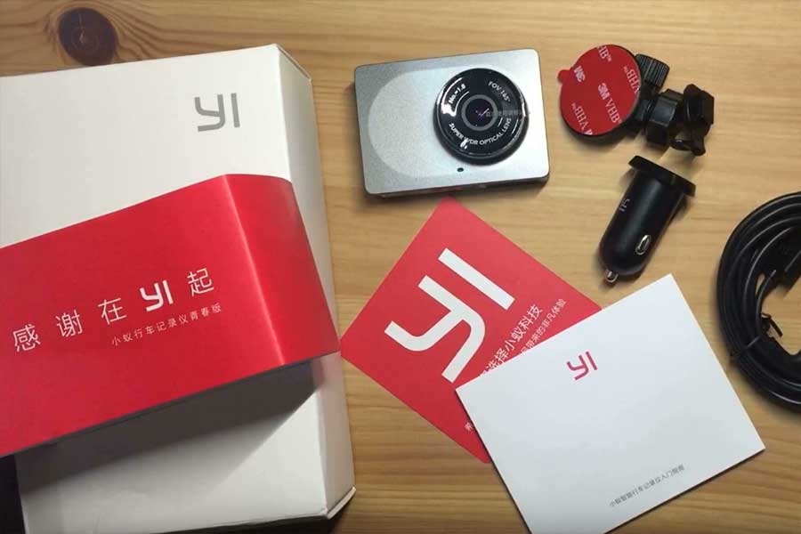 小蟻行車記錄儀拆箱視頻